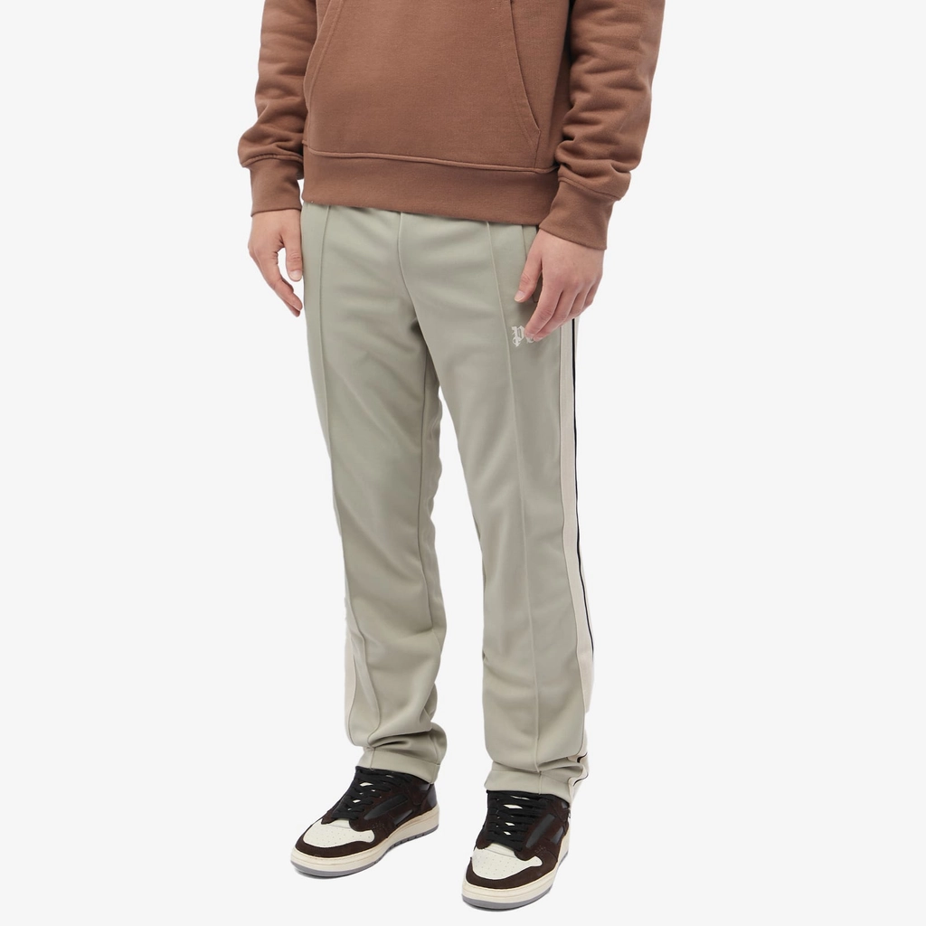 Palm Angels Men's Monogram Track Pants Dark Grey